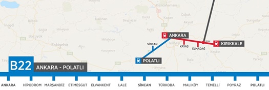 Ankara Polatlı Tren