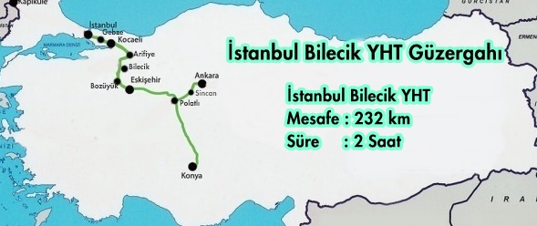 Bilecik İstanbul tren
