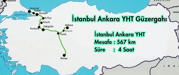 Ankara Eskişehir İstanbul Hızlı Tren