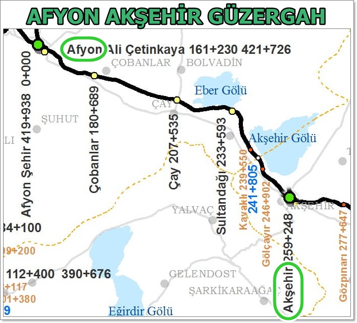 Afyon Akşehir Tren