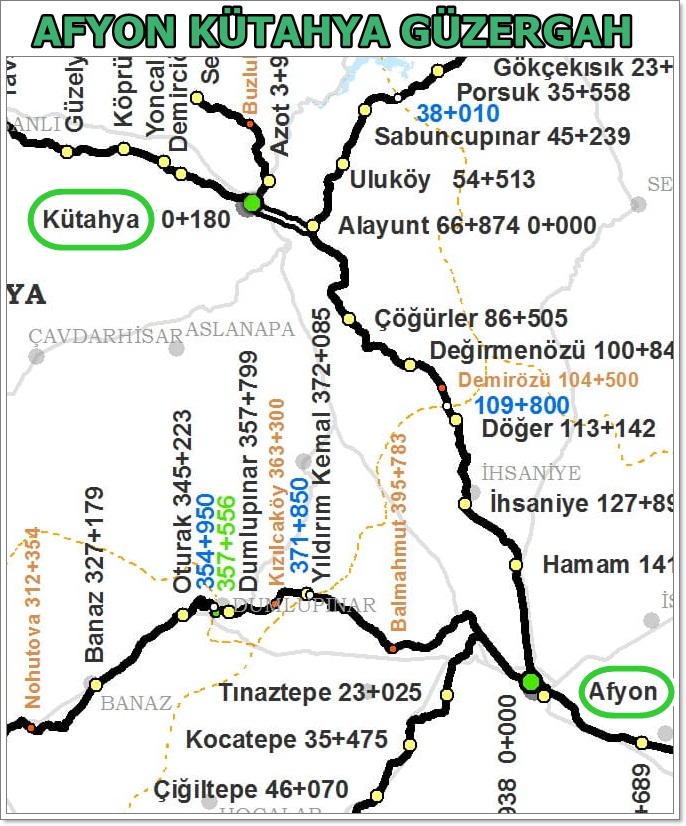 Kütahya Afyon Tren