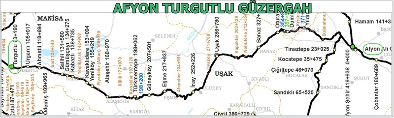 Afyon Turgutlu Tren