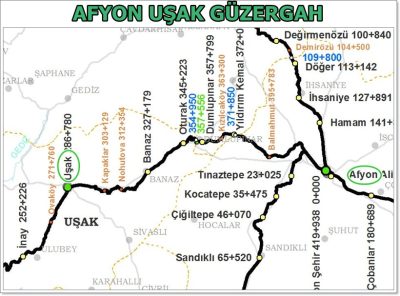 Afyon Uşak Tren