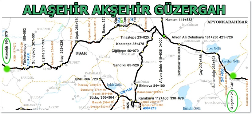 Akşehir Alaşehir Tren