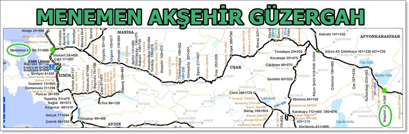 Akşehir Menemen tren