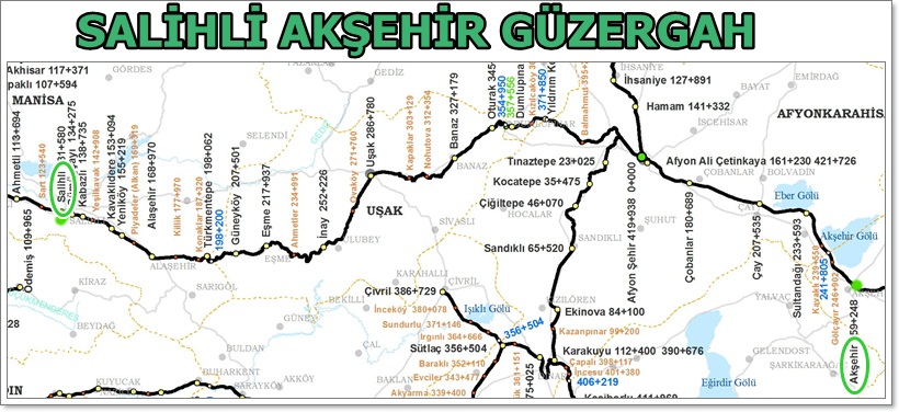 Akşehir Salihli Tren