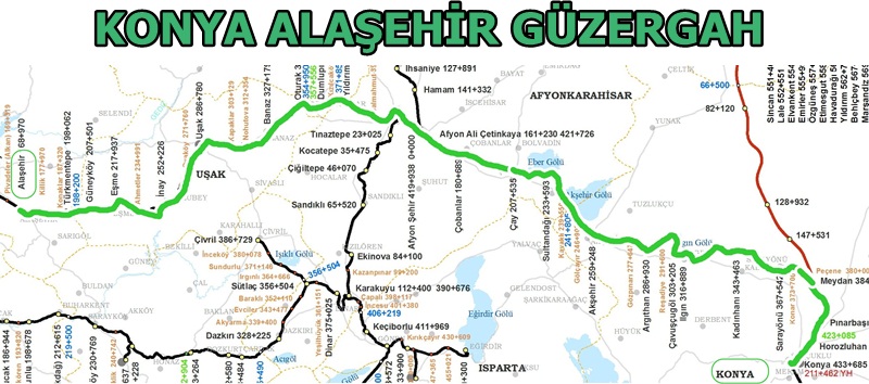 konya alaşehir tren