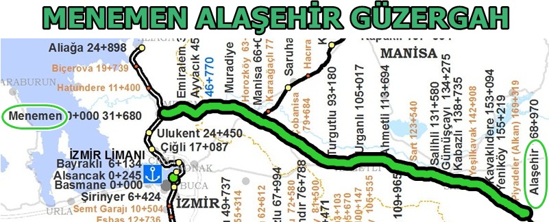 Alaşehir Menemen TRen