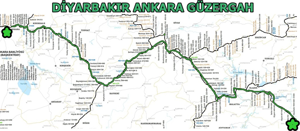 ankara diyarbakır tren