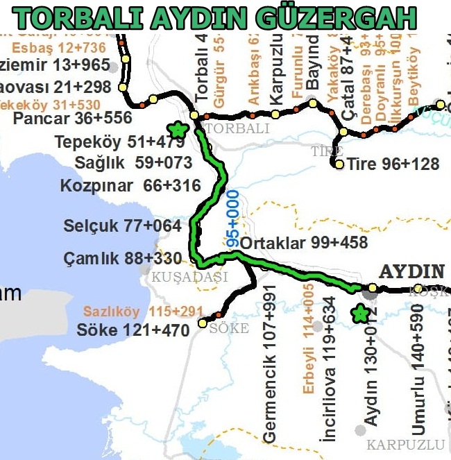 Aydın Torbalı Tren