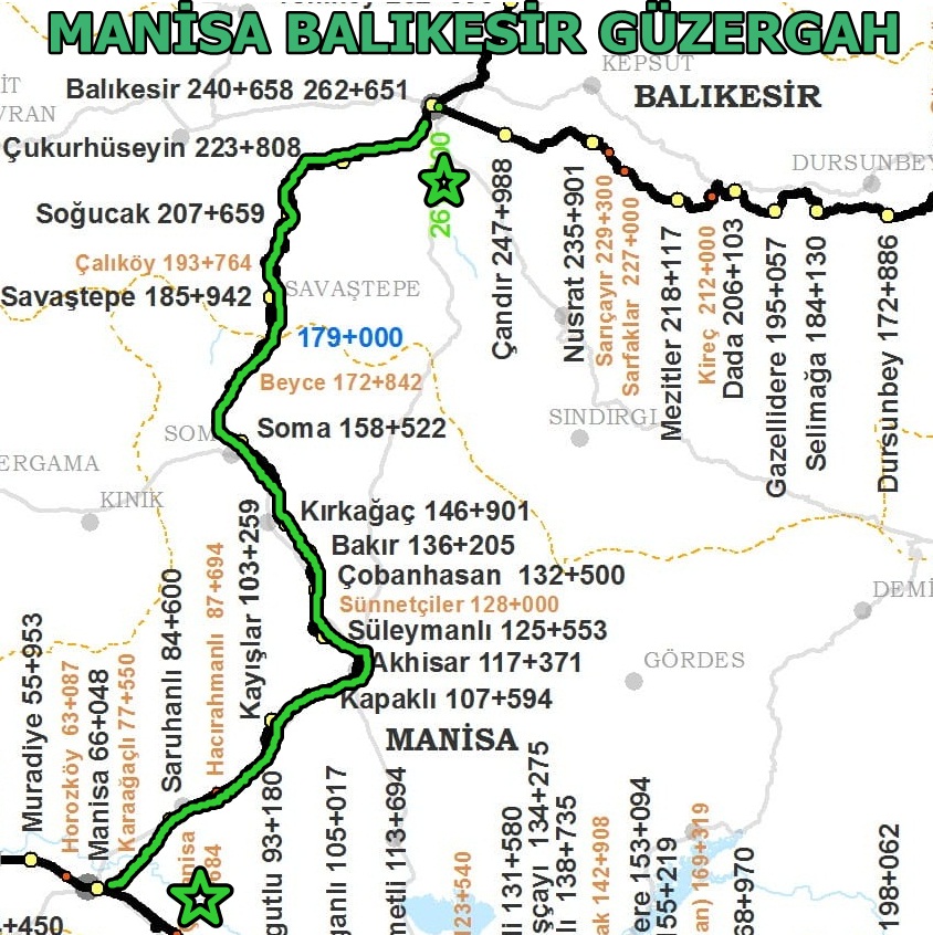 Balıkesir Manisa Tren