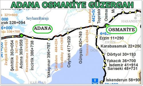 Adana Osmaniye Tren
