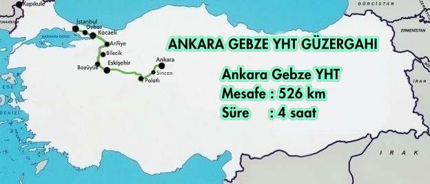 Ankara Gebze Hızlı Tren