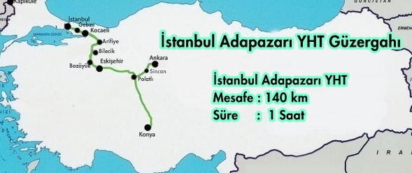 İstanbul Adapazarı Tren