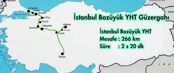 Bozüyük İstanbul Tren