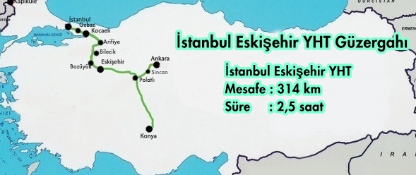 Eskişehir İstanbul Tren