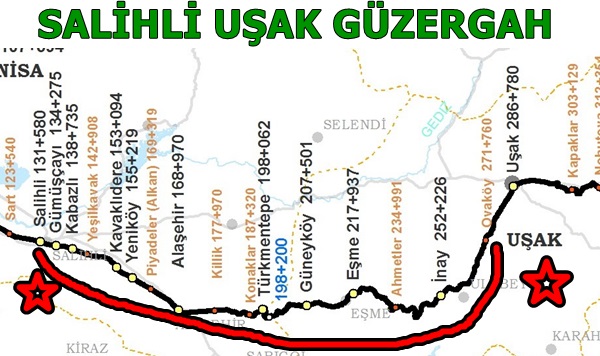 Uşak Salihli Tren