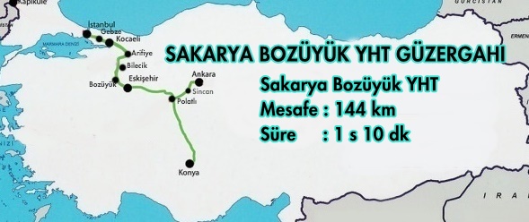 adapazarı bozüyük tren