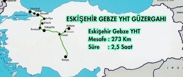 Eskişehir Gebze Tren
