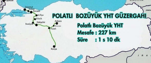 polatlı bozüyük tren