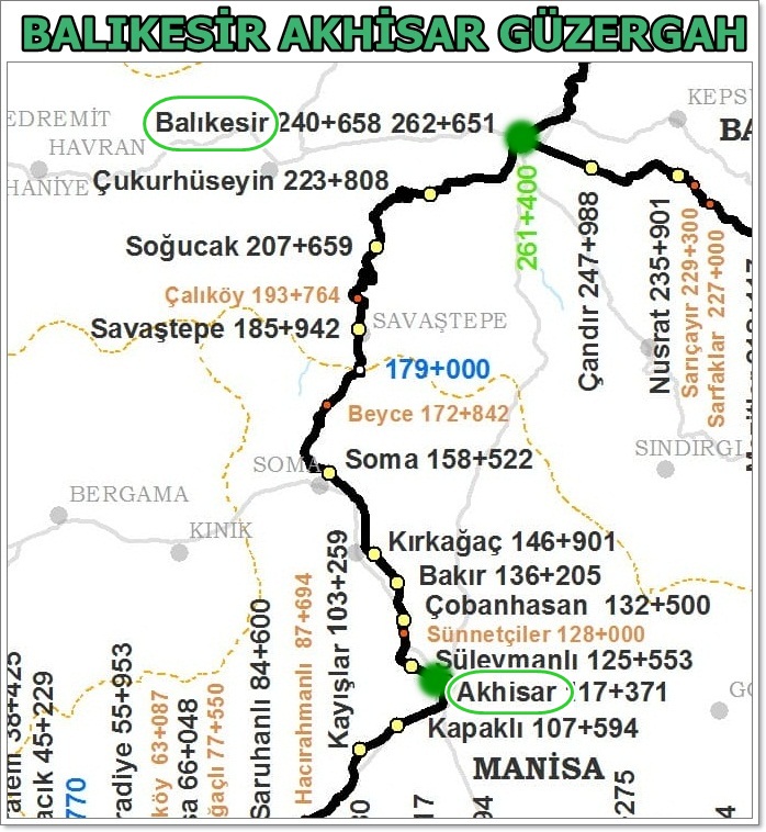 Balıkesir Akhisar TRen