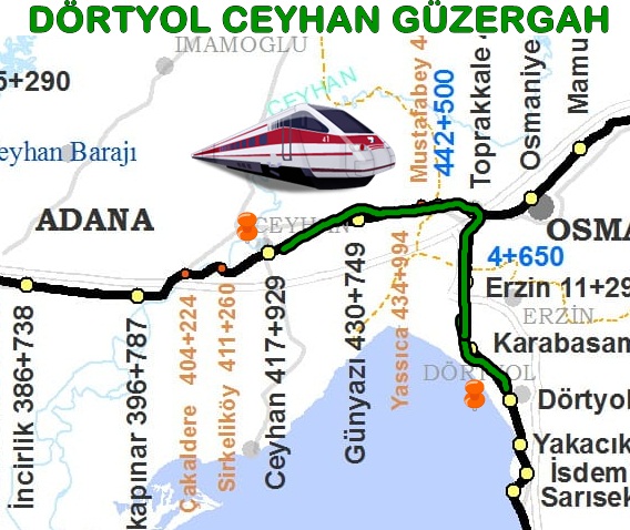 Ceyhan Dörtyol Tren