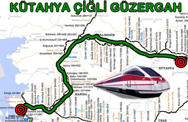 çiğli kütahya güzergah