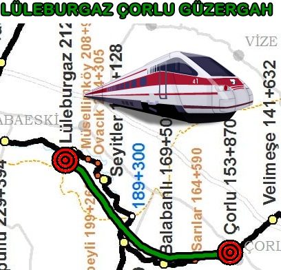 Çorlu Lüleburgaz Tren