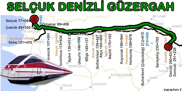 Denizli Selçuk Tren