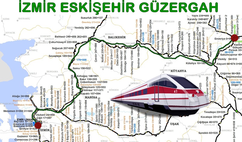 Eskişehir İzmir Tren