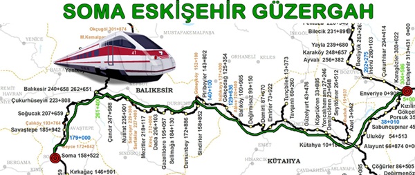 Soma Eskişehir Tren