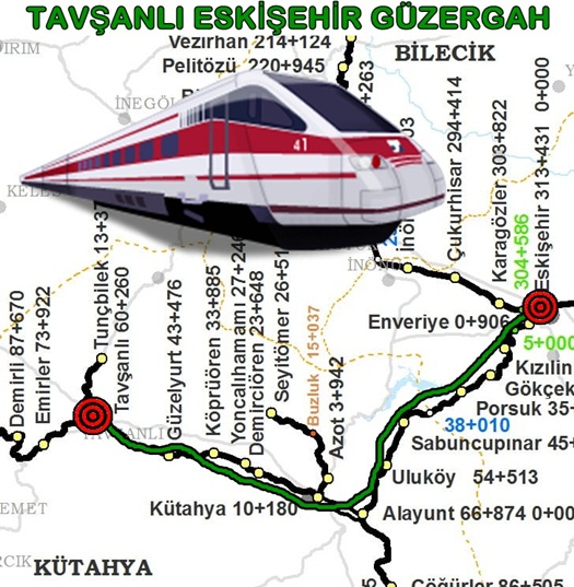 Eskişehir Tavşanlı Tren