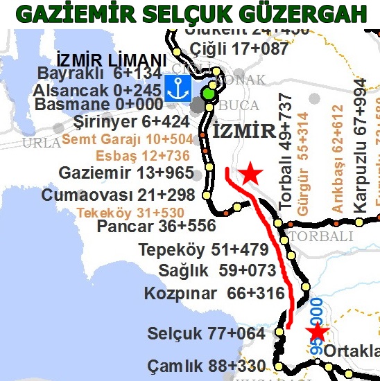 Gaziemir Selçuk Tren