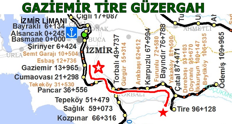 Gaziemir Tire Tren