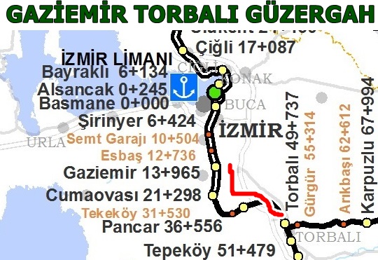 Gaziemir Torbalı Tren