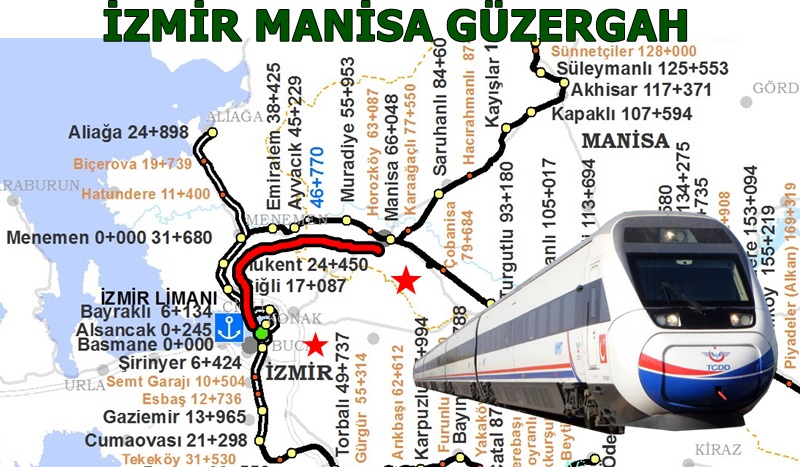 İzmir Manisa Tren