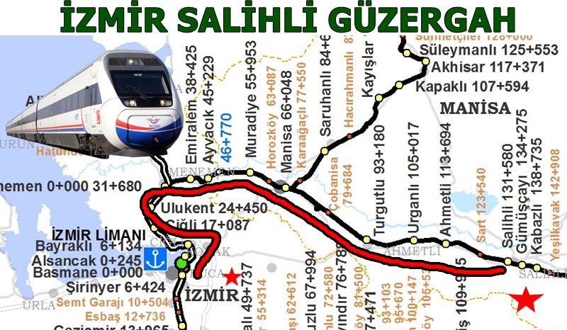 İzmir Salihli Tren