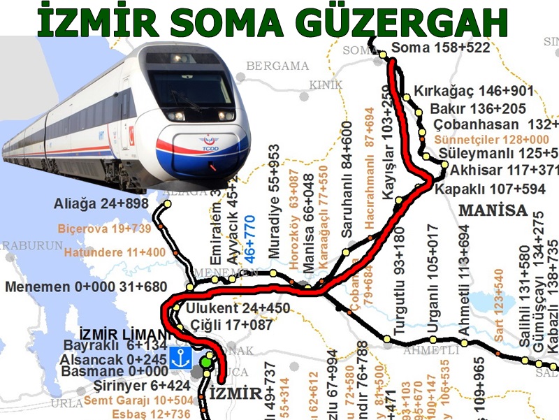 İzmir Soma Tren