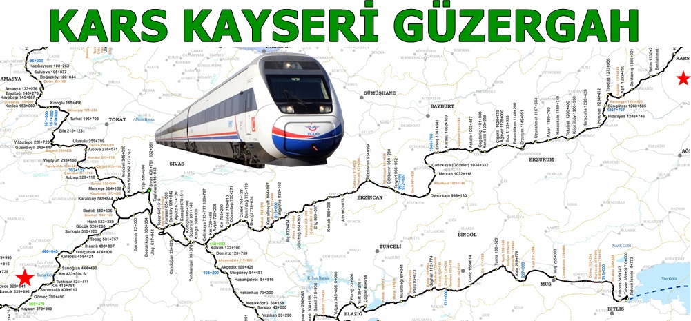 Kayseri Kars Tren