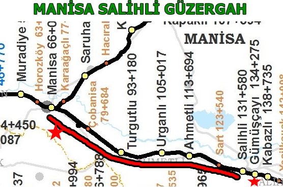 manisa salihli güzergah