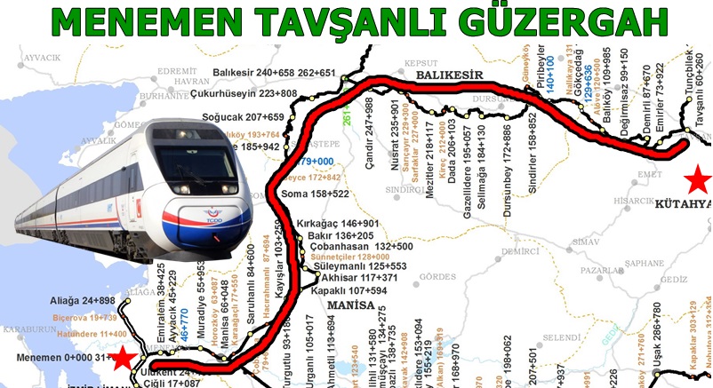 menemen tavşanlı tren