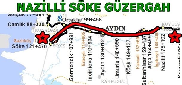 nazilli söke tren