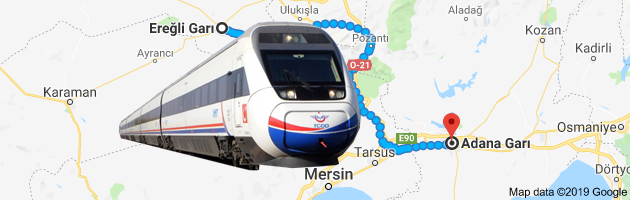 Ereğli Adana Tren