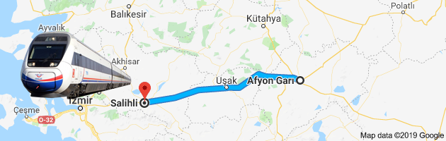 salihli afyon tren