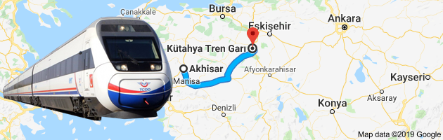 akhisar kütahya tren