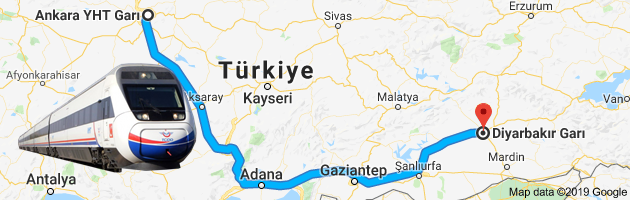 Diyarbakır Ankara Tren