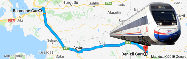 Denizli İzmir Tren