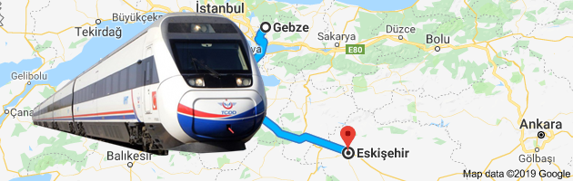 Gebze Eskişehir Tren