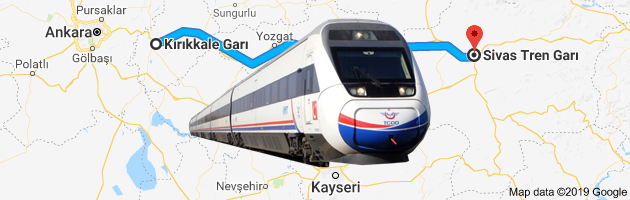 Kırıkkale Sİvas Tren