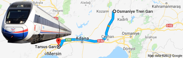 tarsus osmaniye tren